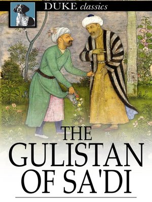 cover image of The Gulistan of Sa'di
